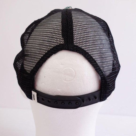 Vans Off The Wall Palm Leaves Trucker Snapback Baseball Cap Hat - Picture 5 of 7